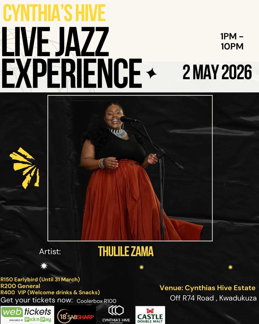 Cynthia's Hive Live Jazz Experience
