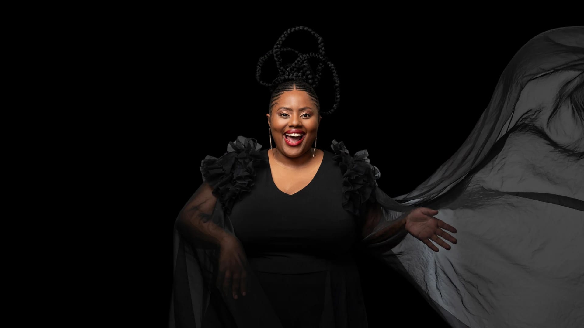 Thulile Zama performing live